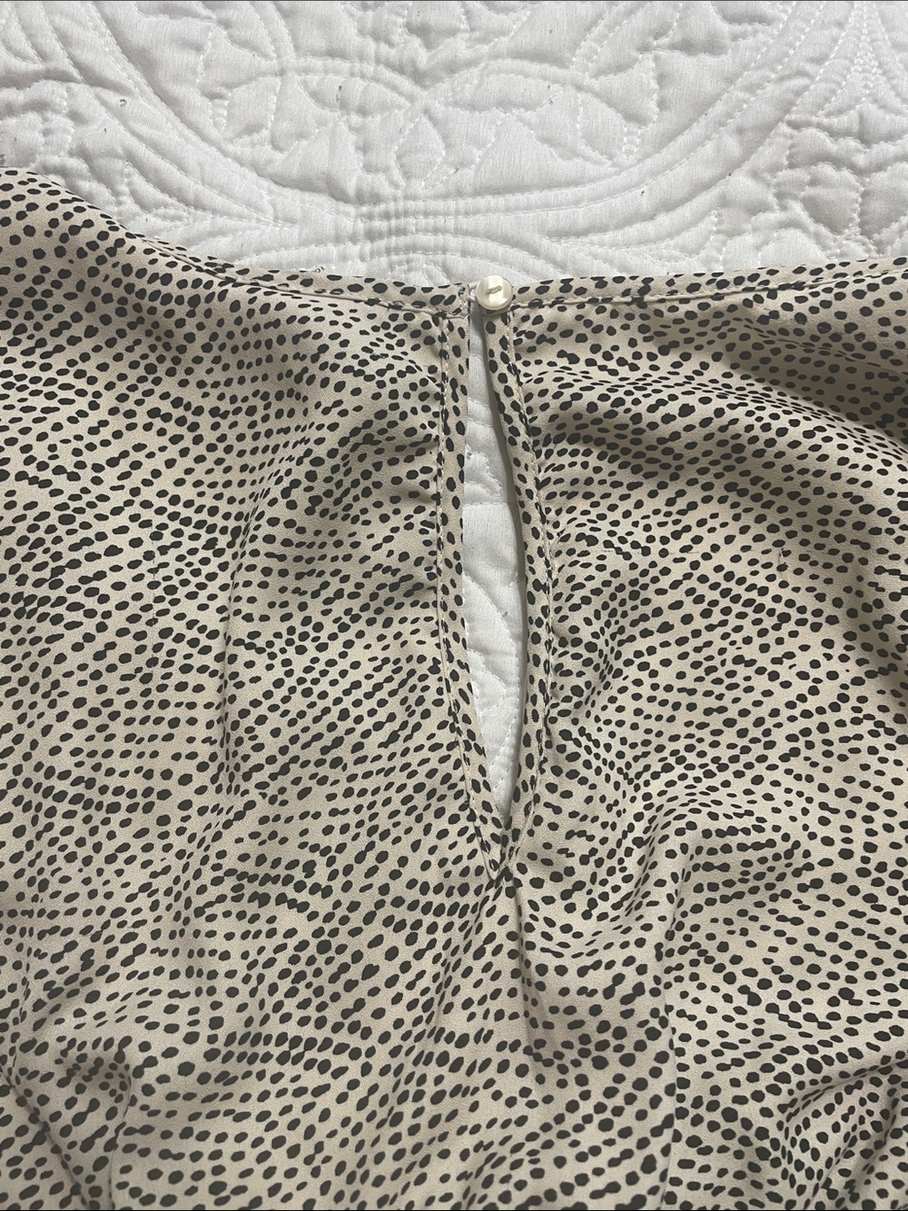 Japna Cream and Black Printed Wide-Leg Jumpsuit - Picture 4 of 4